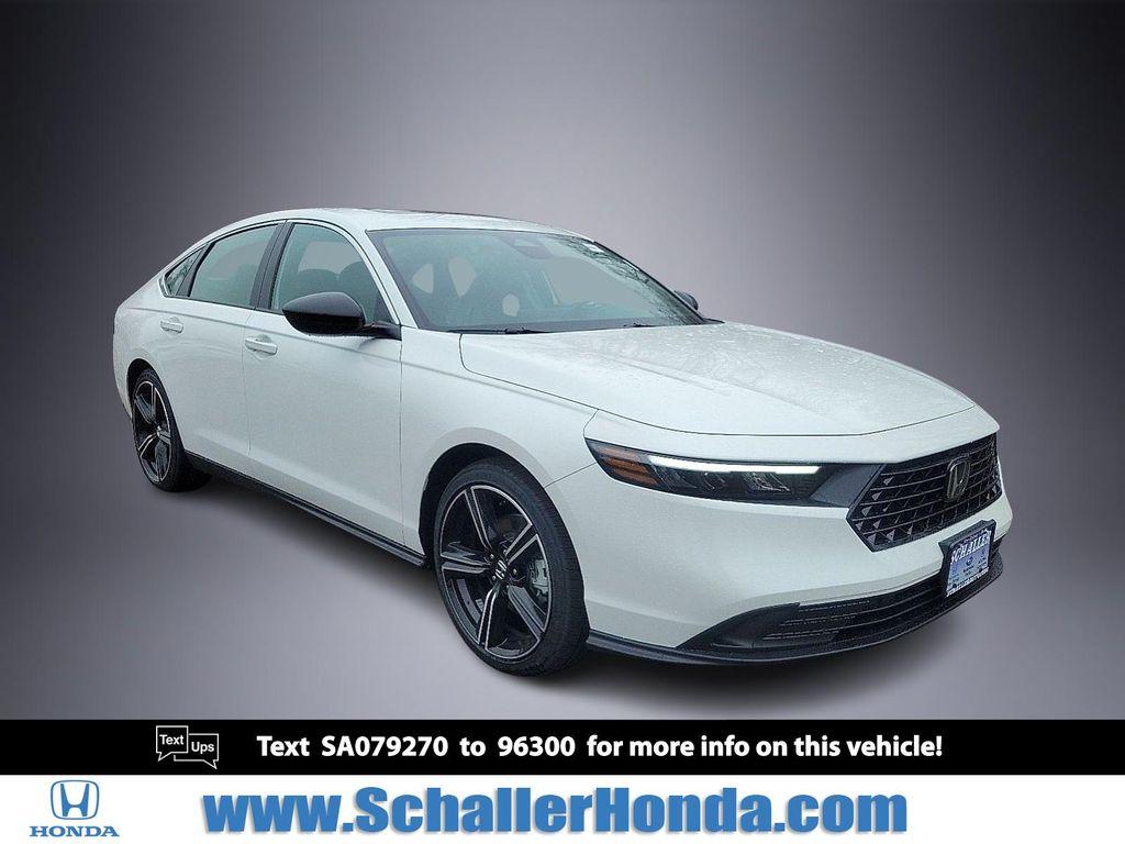 new 2025 Honda Accord Hybrid car, priced at $33,084