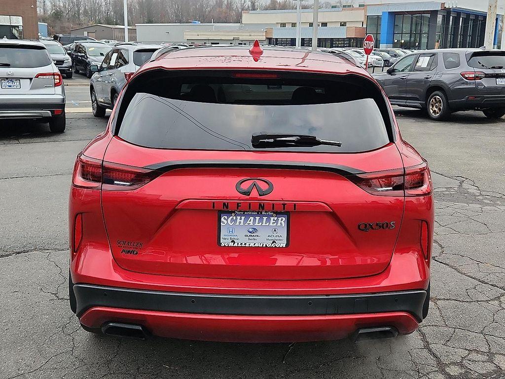 used 2024 INFINITI QX50 car, priced at $32,605