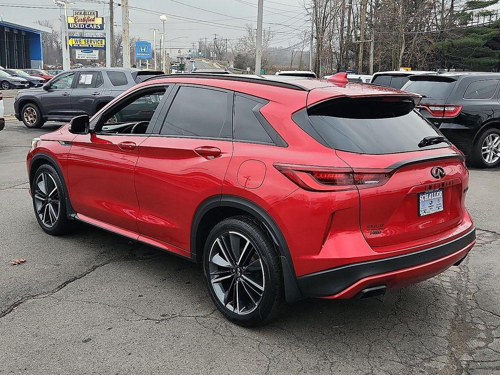 used 2024 INFINITI QX50 car, priced at $32,605