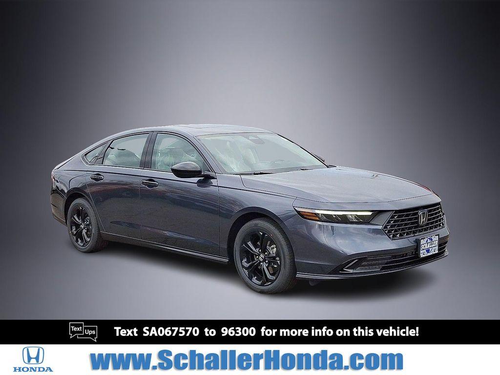 new 2025 Honda Accord car, priced at $29,775