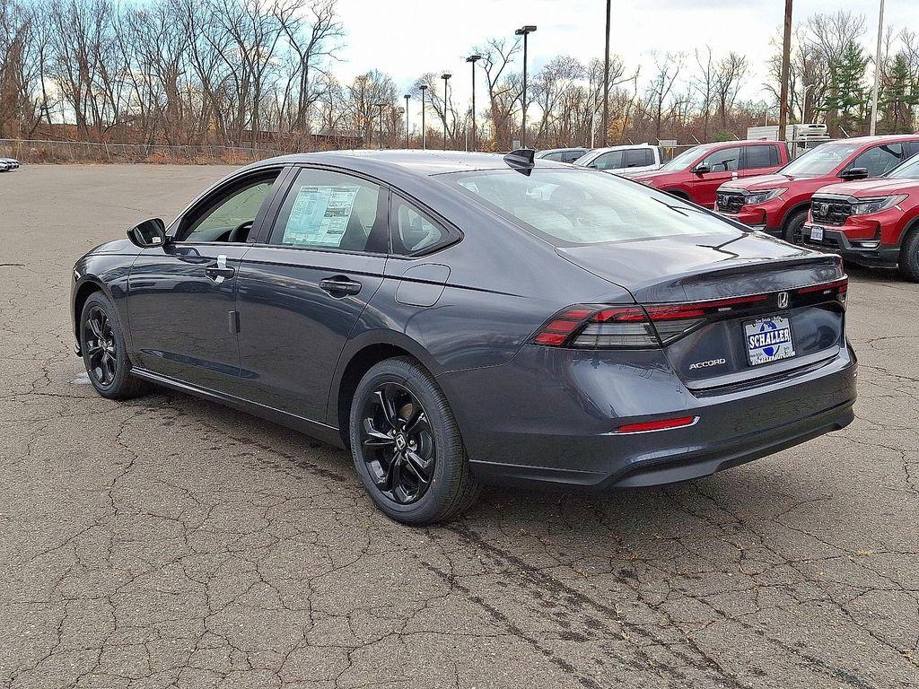 new 2025 Honda Accord car, priced at $29,730