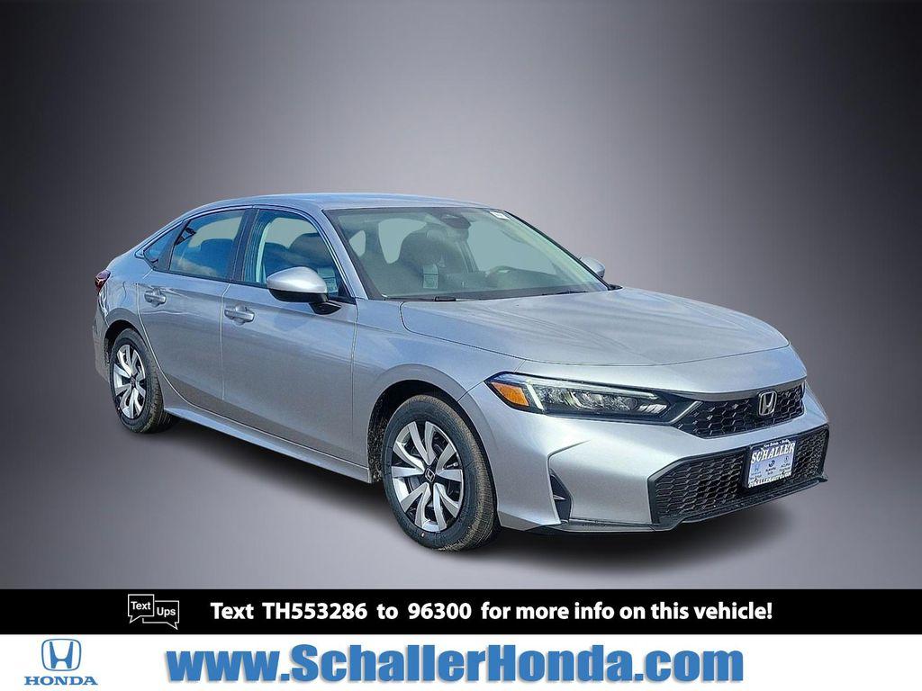 new 2026 Honda Civic car, priced at $25,068