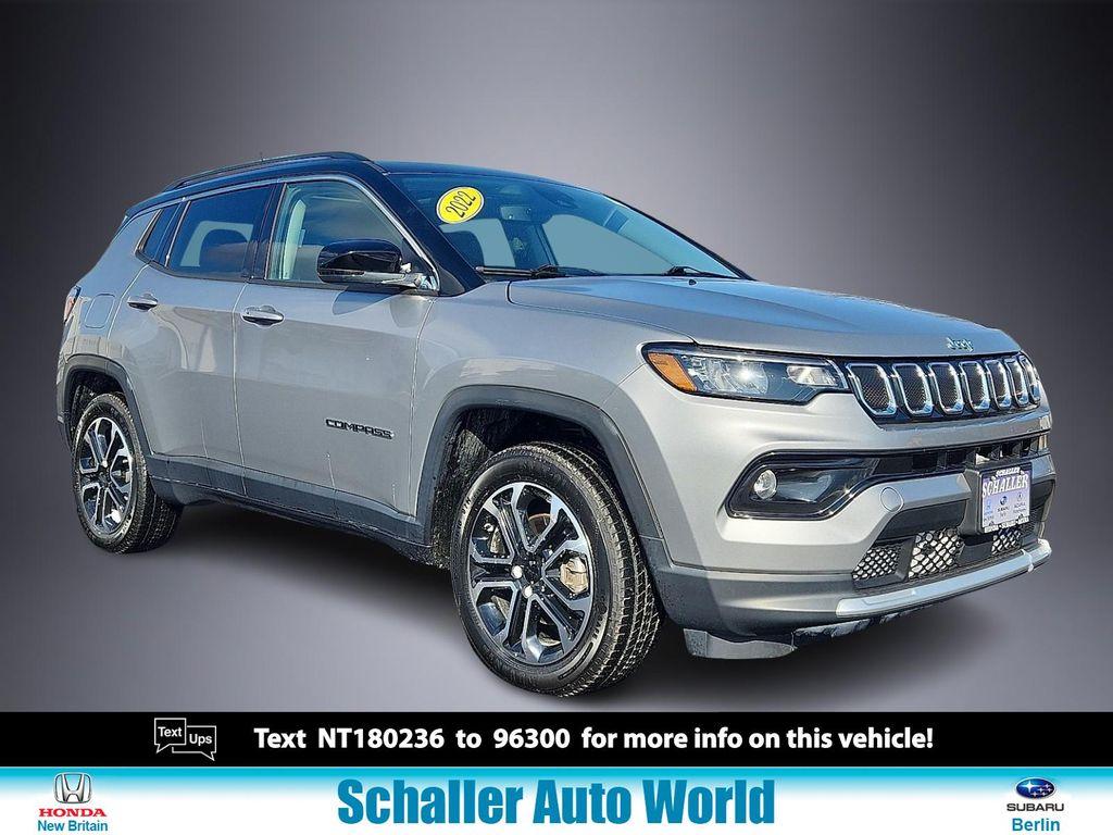 used 2022 Jeep Compass car, priced at $21,612