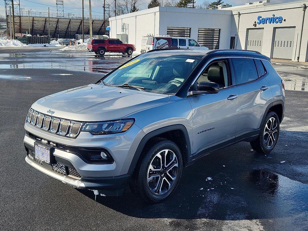used 2022 Jeep Compass car, priced at $22,229