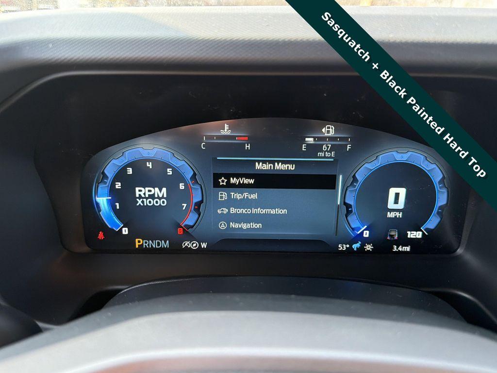 new 2025 Ford Bronco car, priced at $58,445