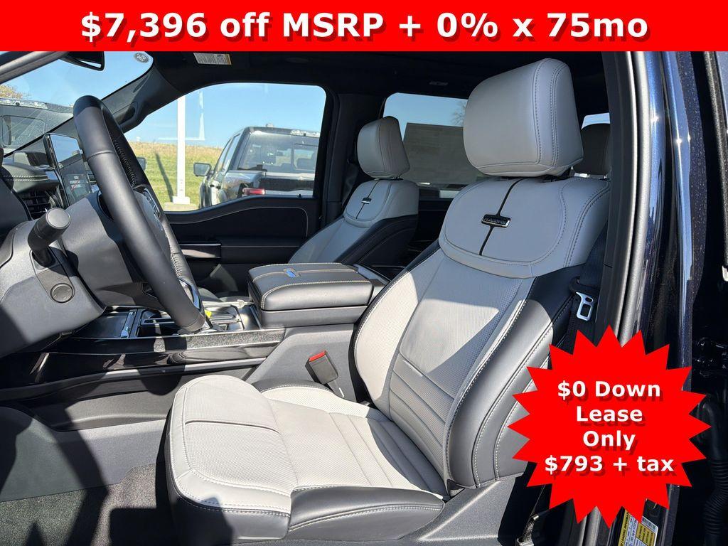 new 2025 Ford F-150 Lightning car, priced at $76,189