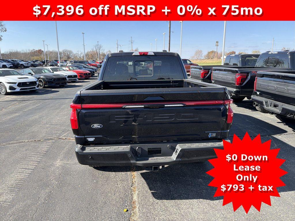 new 2025 Ford F-150 Lightning car, priced at $76,189