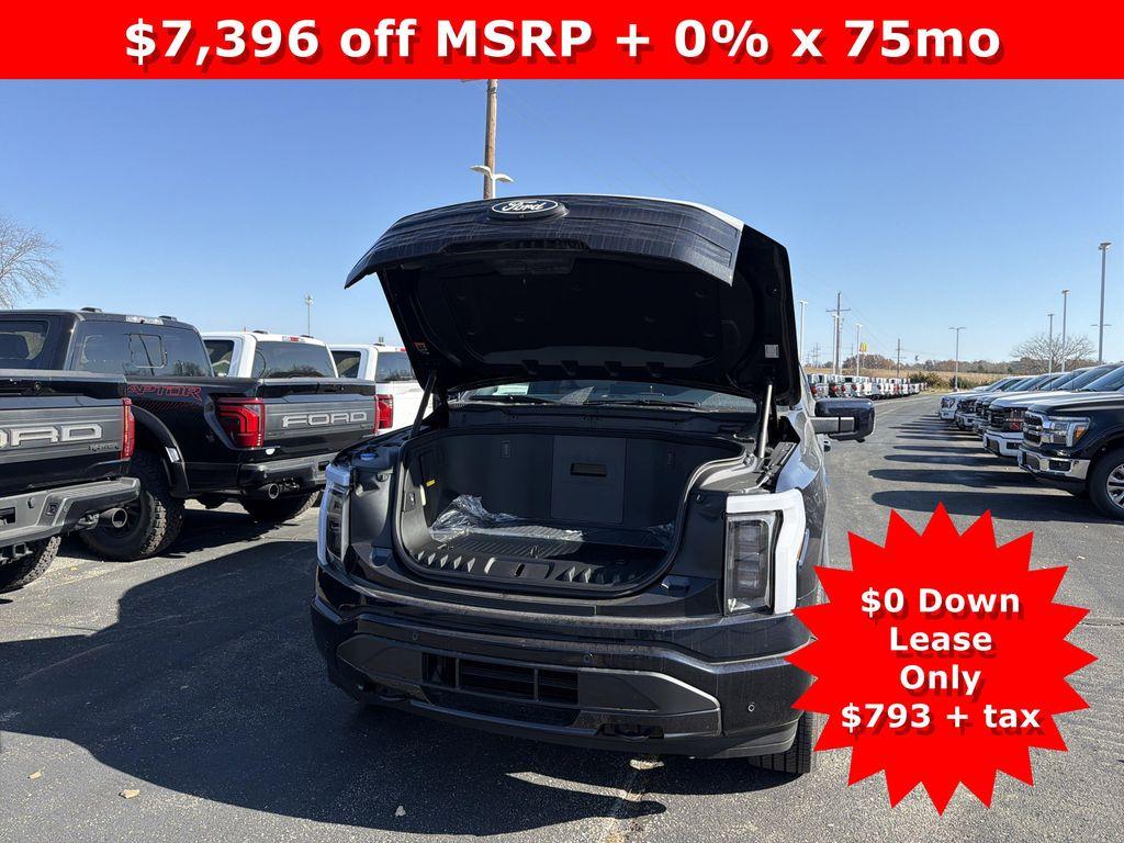 new 2025 Ford F-150 Lightning car, priced at $76,189