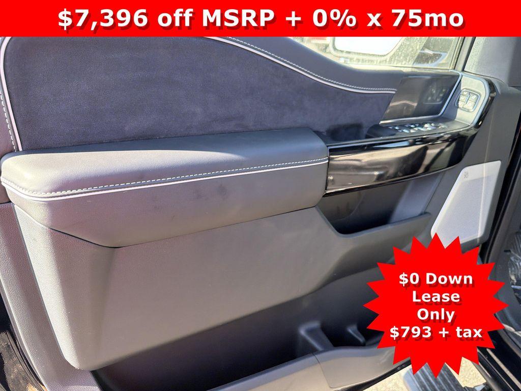 new 2025 Ford F-150 Lightning car, priced at $76,189