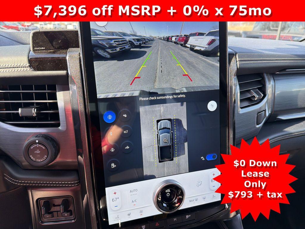 new 2025 Ford F-150 Lightning car, priced at $76,189