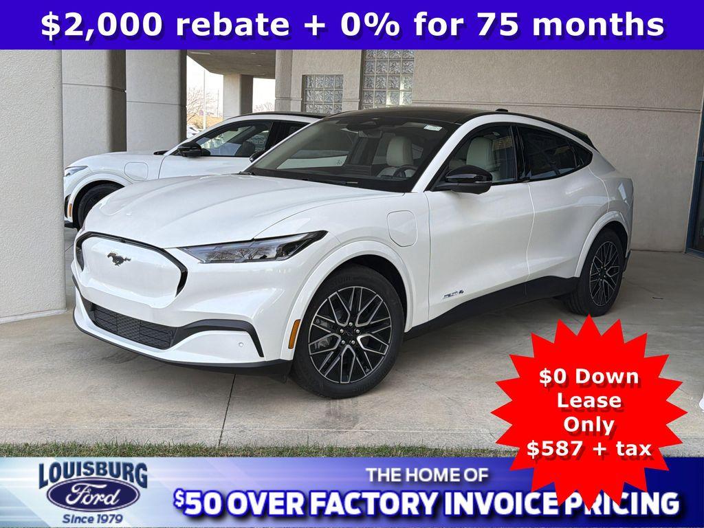 new 2025 Ford Mustang Mach-E car, priced at $48,054