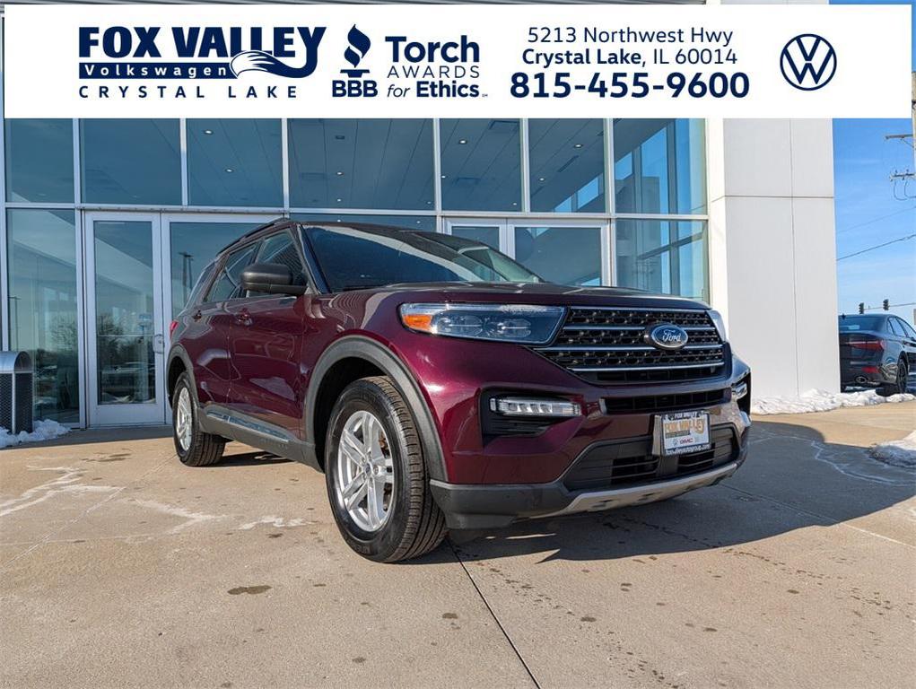 used 2022 Ford Explorer car, priced at $28,491
