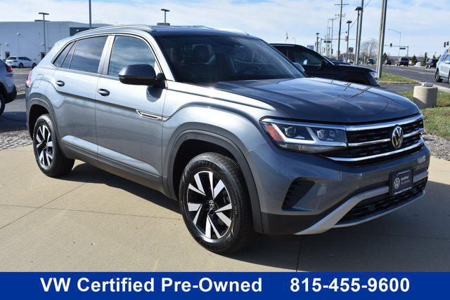 used 2022 Volkswagen Atlas Cross Sport car, priced at $22,991