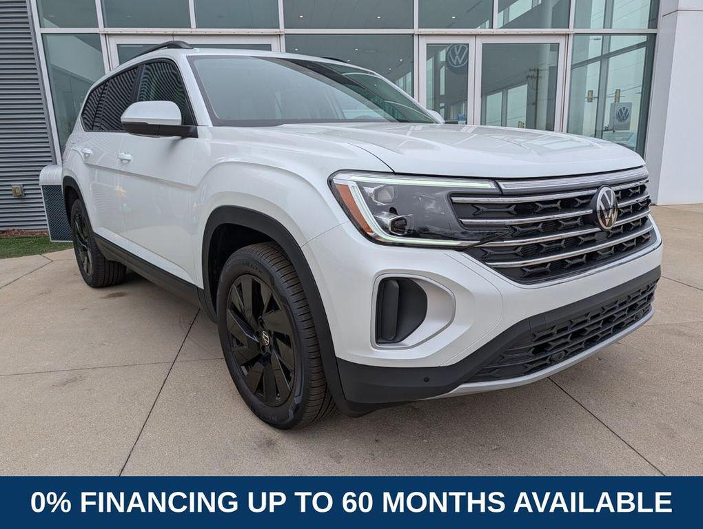 new 2026 Volkswagen Atlas car, priced at $44,451