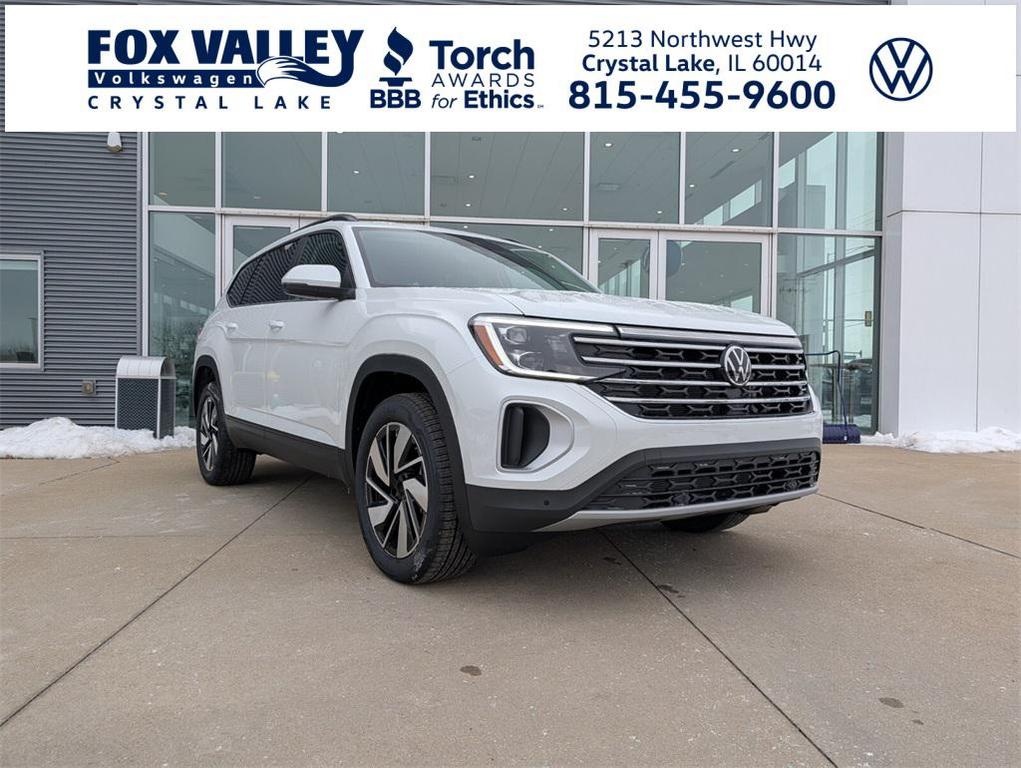 new 2026 Volkswagen Atlas car, priced at $44,513