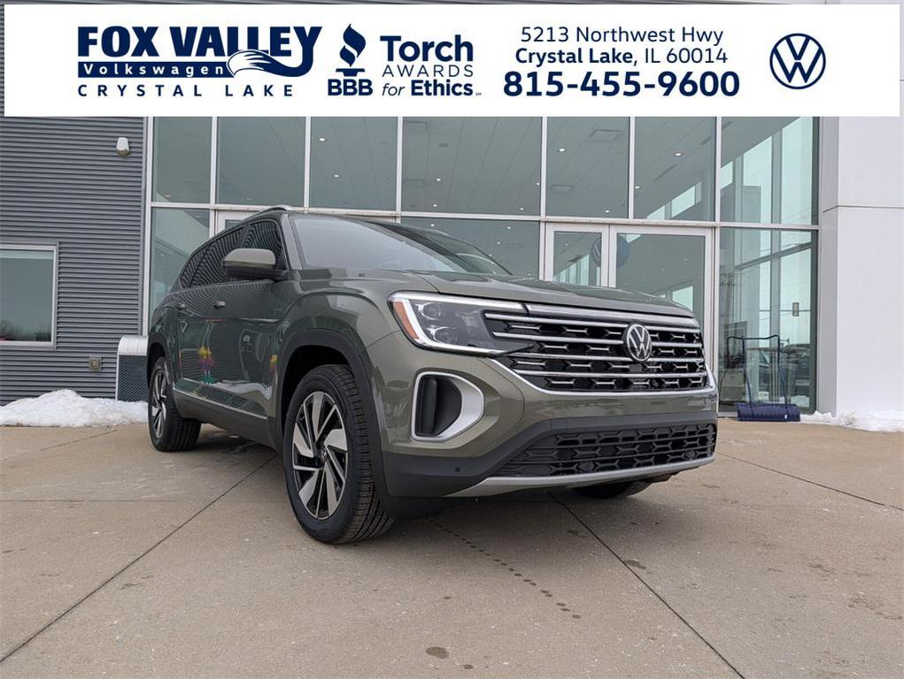 new 2026 Volkswagen Atlas car, priced at $47,336