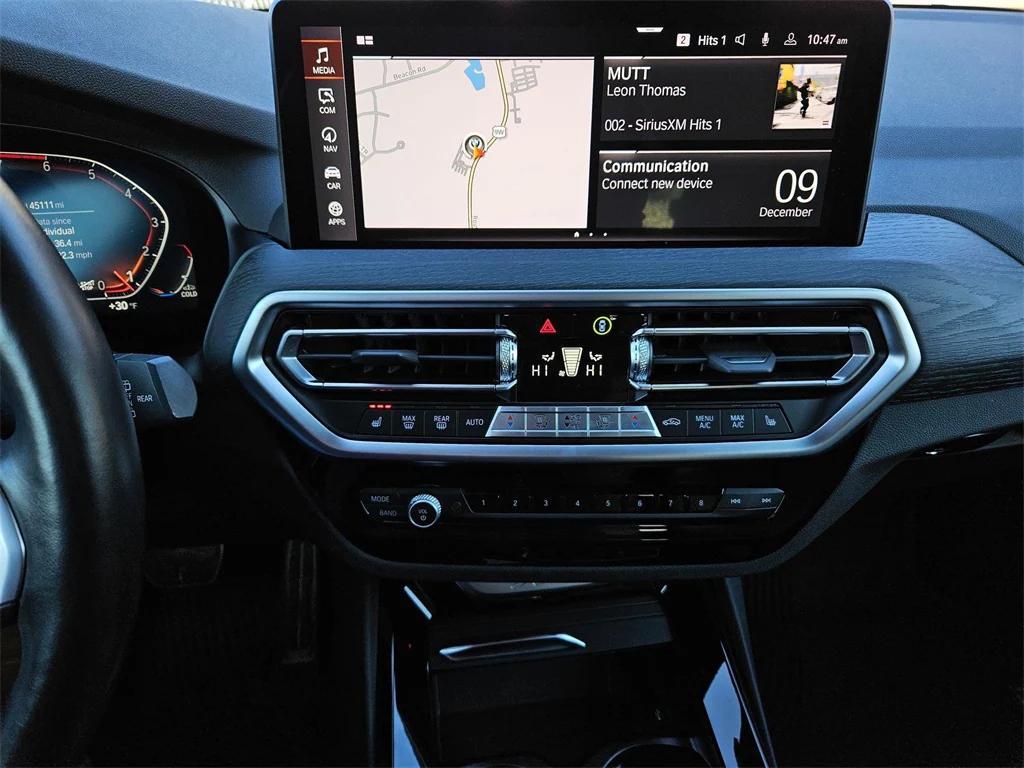 used 2023 BMW X3 car, priced at $36,000