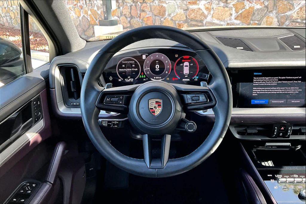 used 2024 Porsche Cayenne car, priced at $78,952