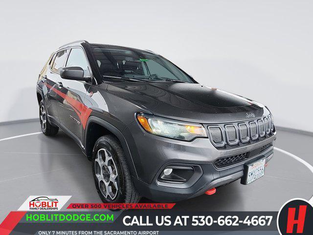 used 2022 Jeep Compass car, priced at $19,999