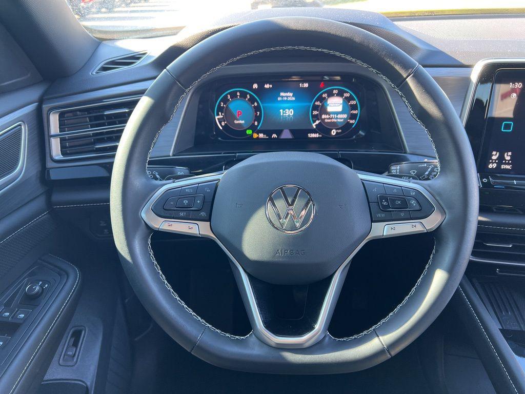 used 2025 Volkswagen Atlas Cross Sport car, priced at $32,995