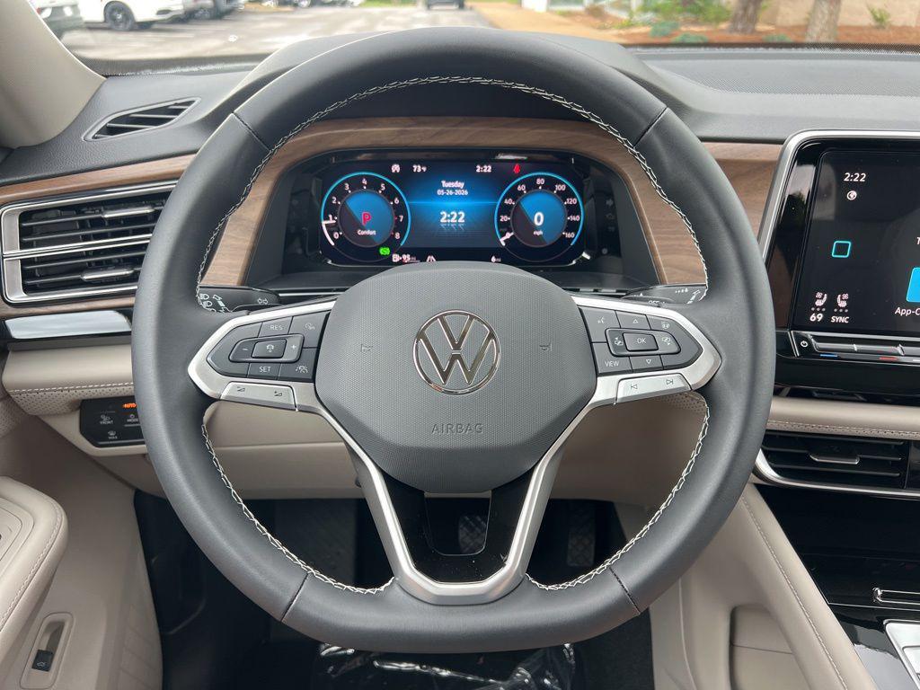 new 2026 Volkswagen Atlas car, priced at $48,653