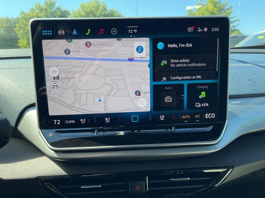 new 2025 Volkswagen ID.4 car, priced at $43,521