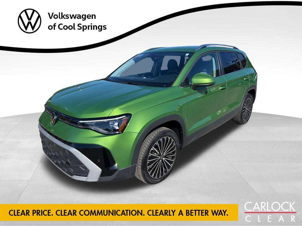 used 2025 Volkswagen Taos car, priced at $23,900