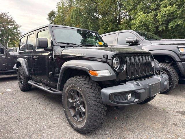 used 2021 Jeep Wrangler car, priced at $27,844