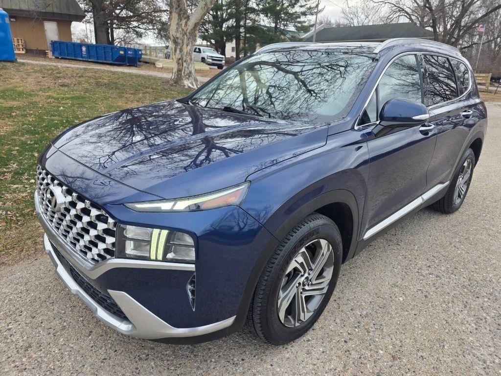 used 2021 Hyundai Santa Fe car, priced at $19,723