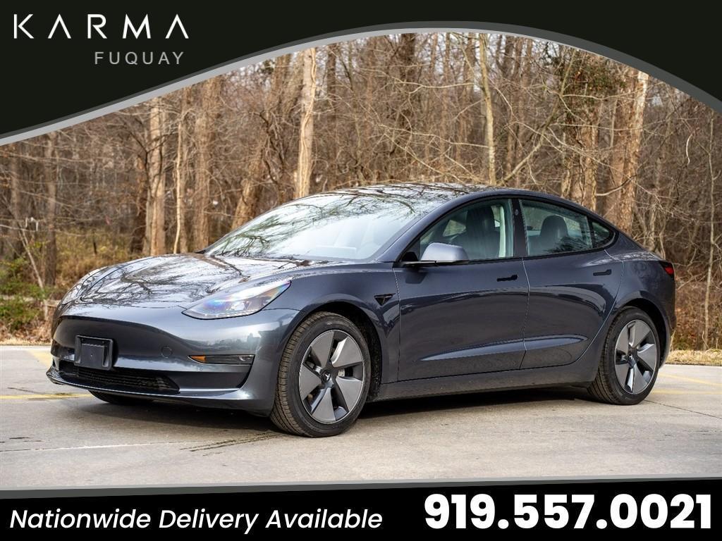 used 2023 Tesla Model 3 car, priced at $23,995