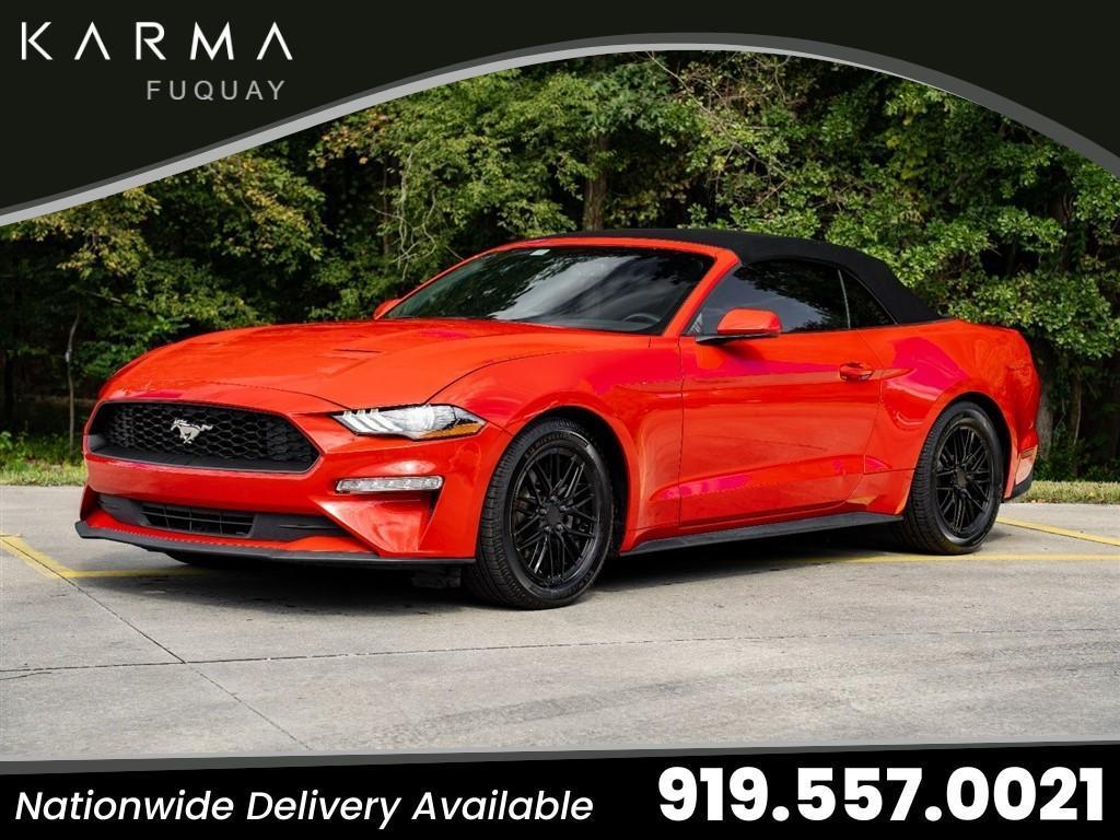 used 2018 Ford Mustang car, priced at $16,500