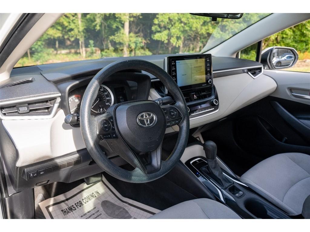 2021 Blizzard Pearl Toyota Corolla