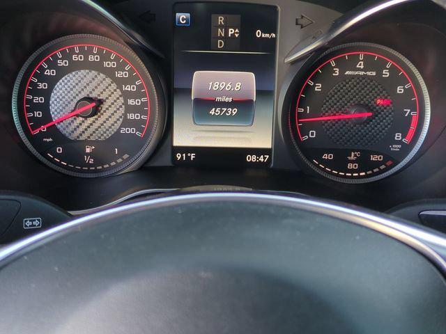 used 2017 Mercedes-Benz AMG C 63 car, priced at $49,085