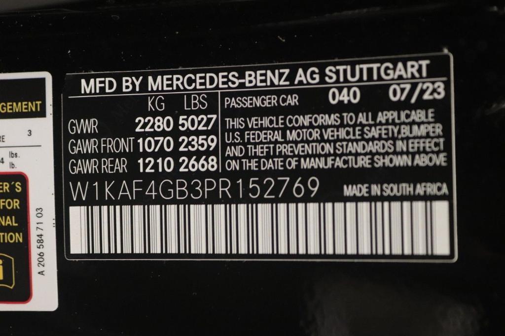 used 2023 Mercedes-Benz C-Class car, priced at $33,499