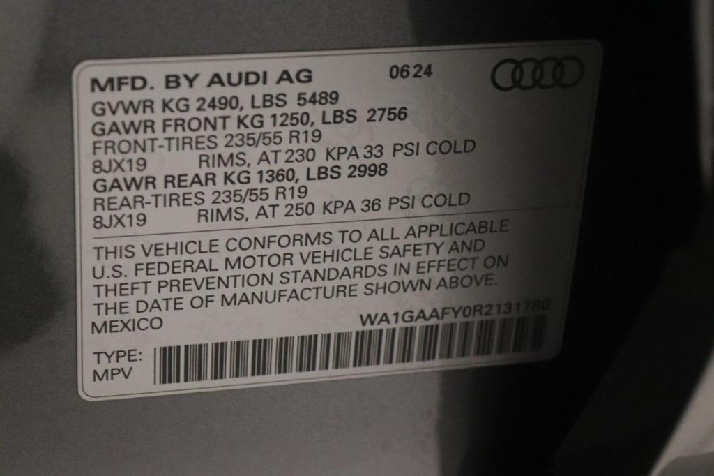 used 2024 Audi Q5 car, priced at $34,899