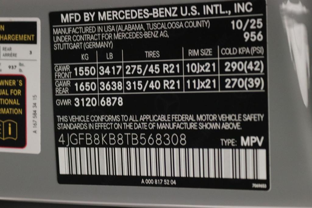 new 2026 Mercedes-Benz AMG GLE 63 car, priced at $142,565