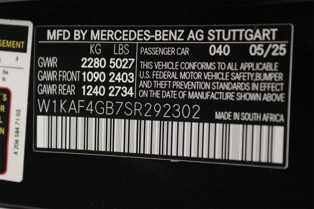 new 2025 Mercedes-Benz C-Class car, priced at $57,455