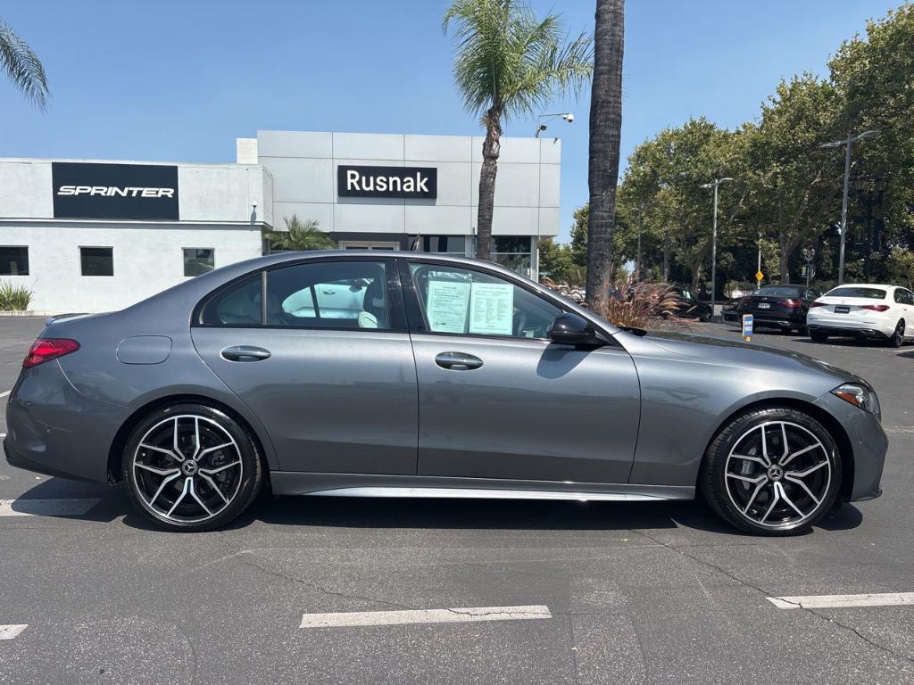 used 2023 Mercedes-Benz C-Class car, priced at $37,199