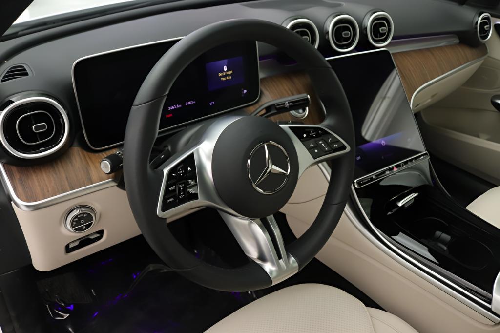 used 2023 Mercedes-Benz C-Class car, priced at $35,597