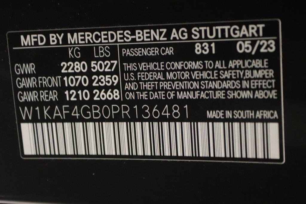 used 2023 Mercedes-Benz C-Class car, priced at $34,198