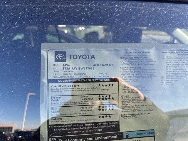 new 2025 Toyota RAV4 car, priced at $38,337