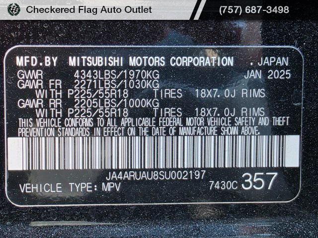 used 2025 Mitsubishi Outlander Sport car, priced at $21,990