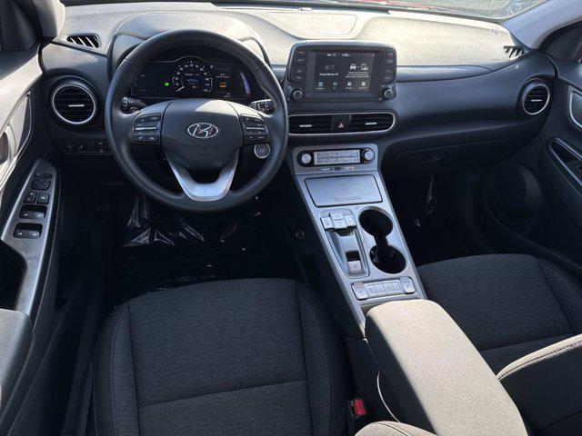 used 2021 Hyundai Kona EV car, priced at $15,300