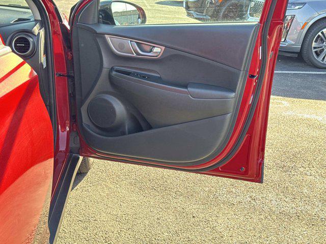 used 2021 Hyundai Kona EV car, priced at $15,300