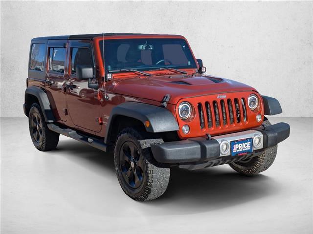 used 2014 Jeep Wrangler Unlimited car, priced at $17,836