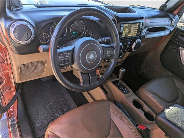 used 2014 Jeep Wrangler Unlimited car, priced at $17,836