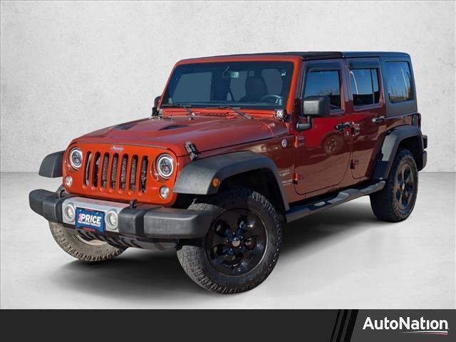 used 2014 Jeep Wrangler Unlimited car, priced at $17,836