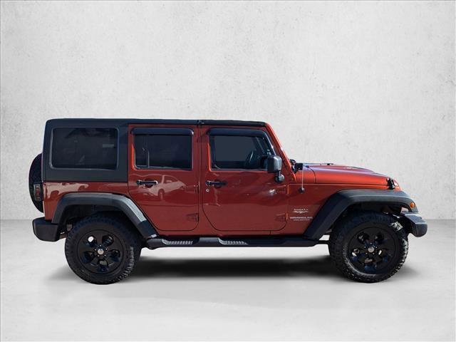 used 2014 Jeep Wrangler Unlimited car, priced at $17,836