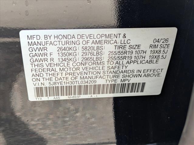 new 2026 Acura MDX car, priced at $56,849