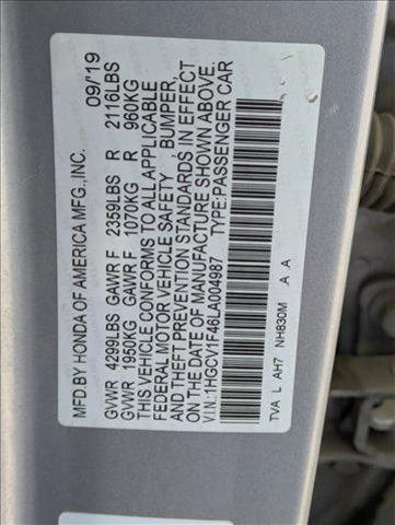 used 2020 Honda Accord car, priced at $15,100